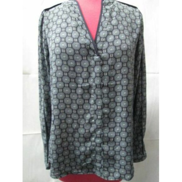 The Limited long sleeve print blouse shirt NWT! - Picture 2 of 5